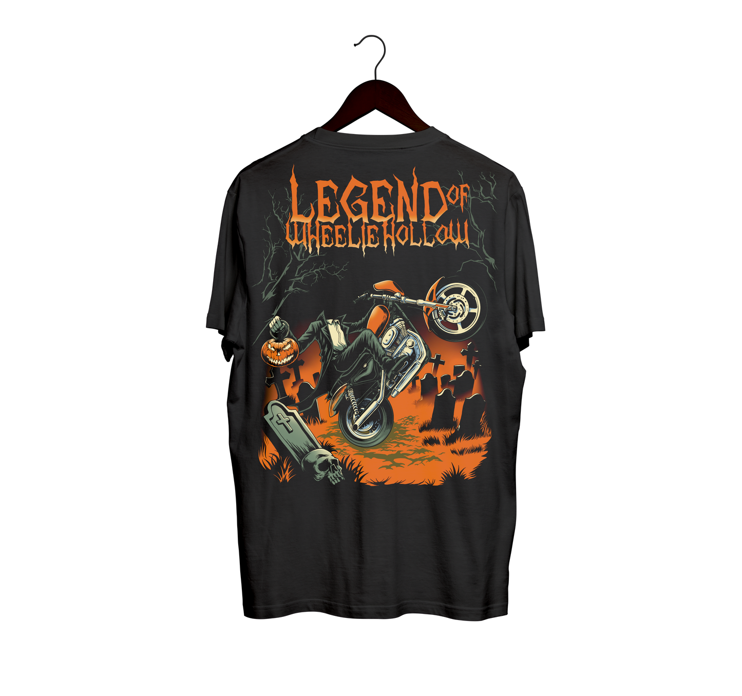 Legend of Wheelie Hollow Tee/Hoodie