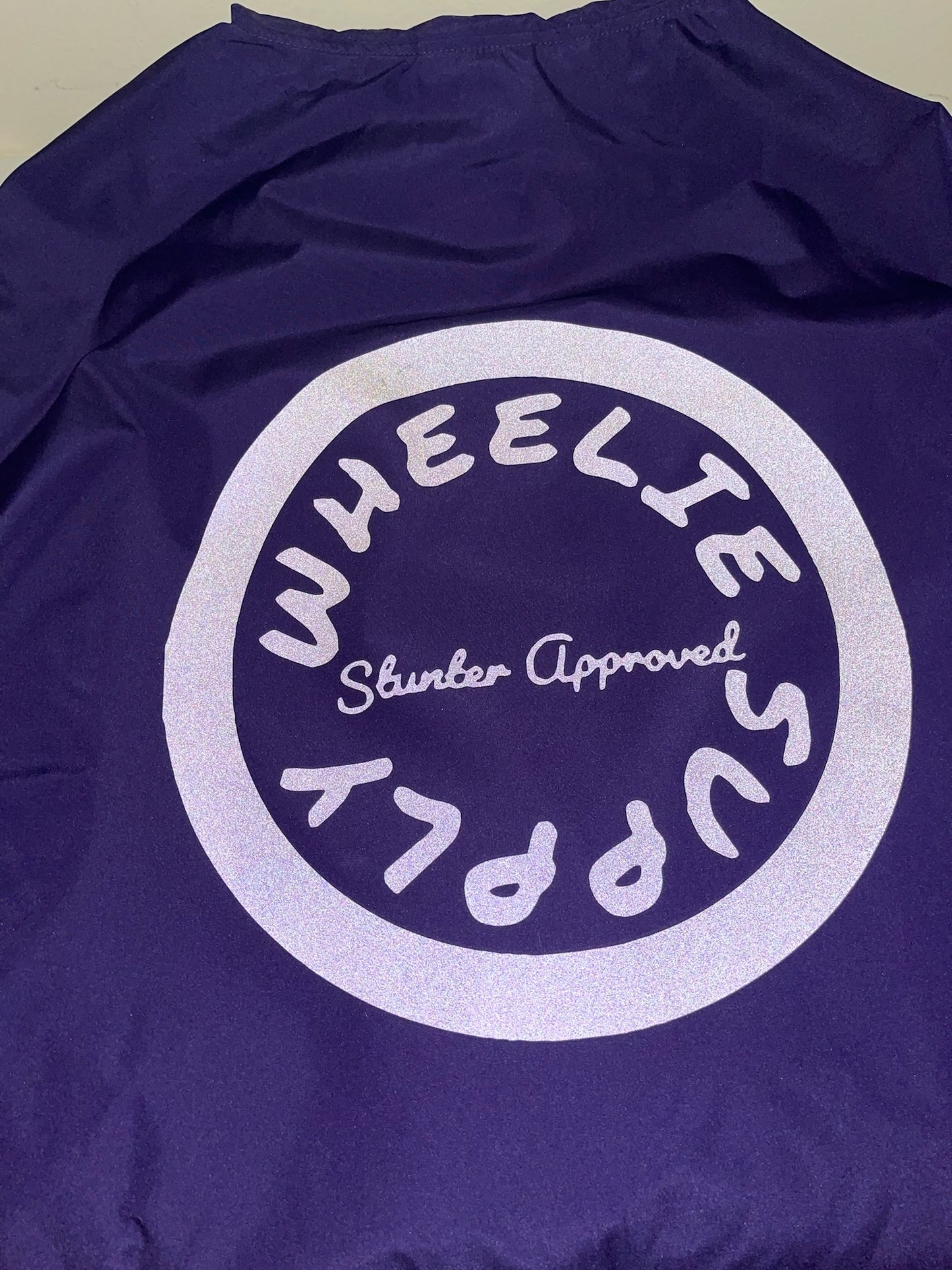 Purple Packable Waterproof Windbreaker