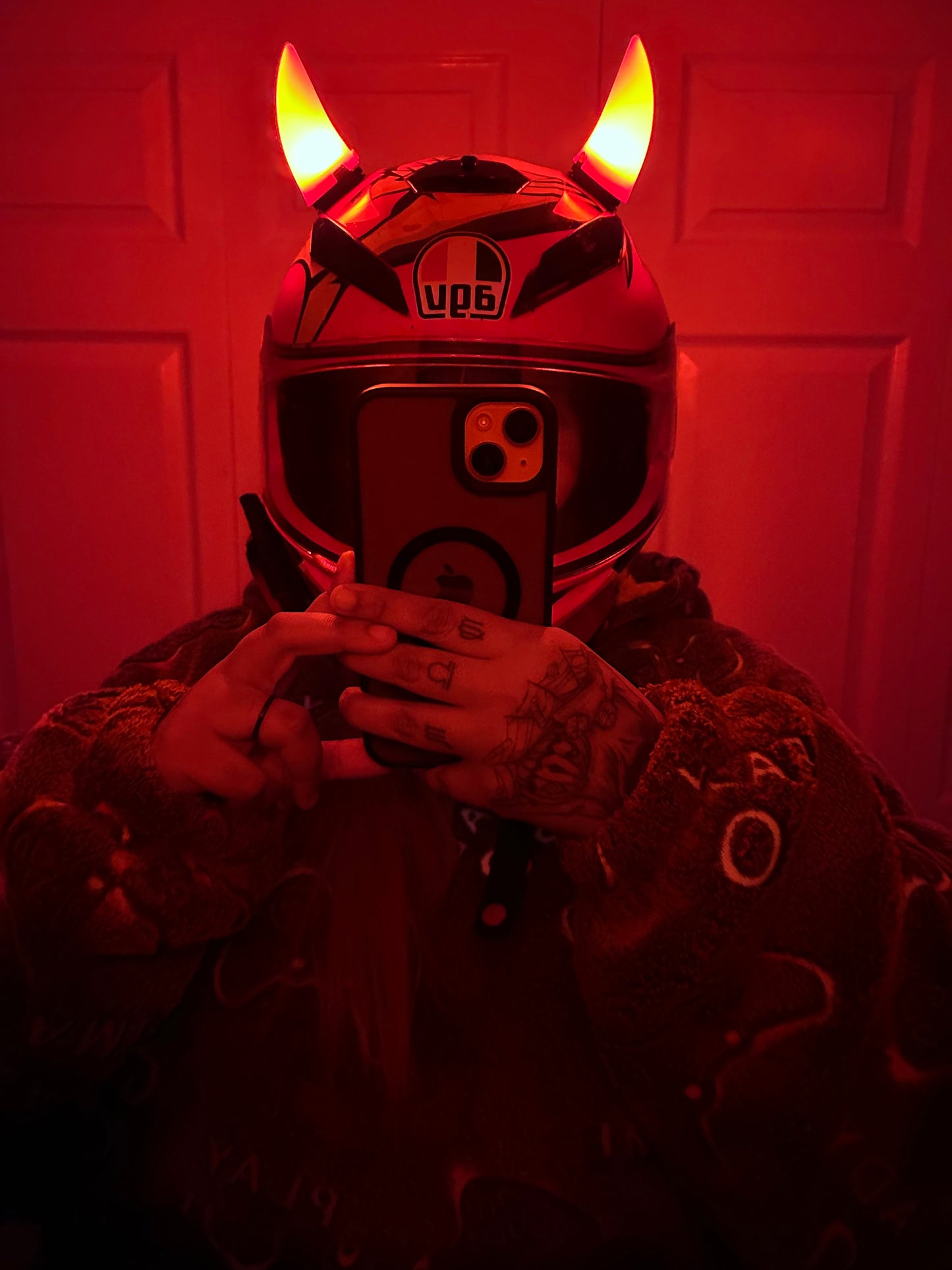 LED Helmet Horns