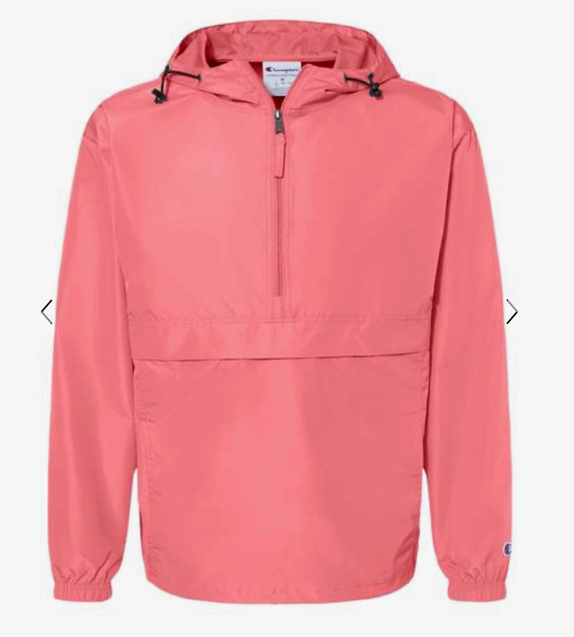 Pink Packable Waterproof Windbreaker