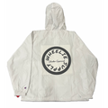 White Packable Waterproof Windbreaker