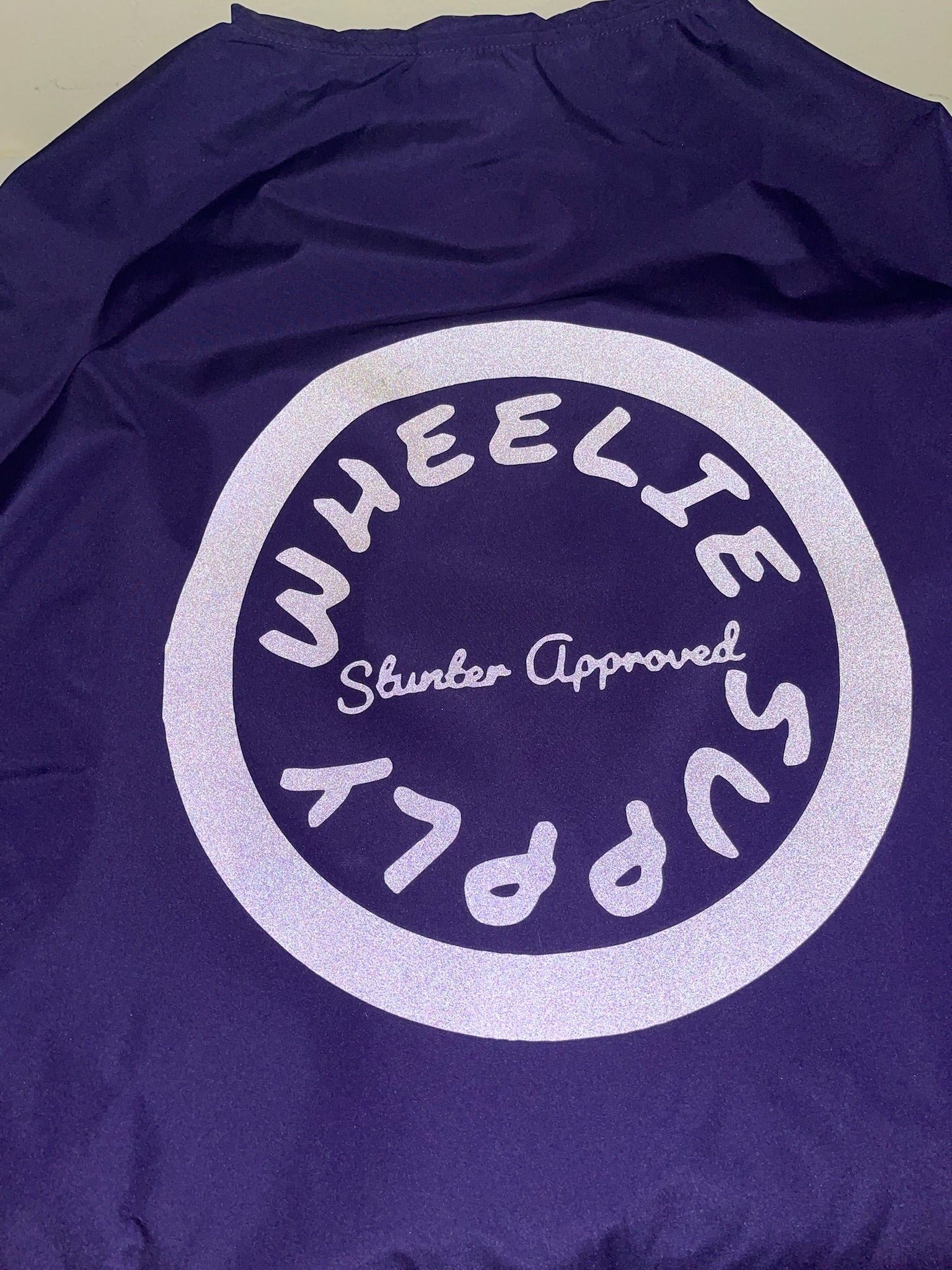 Purple Packable Waterproof Windbreaker