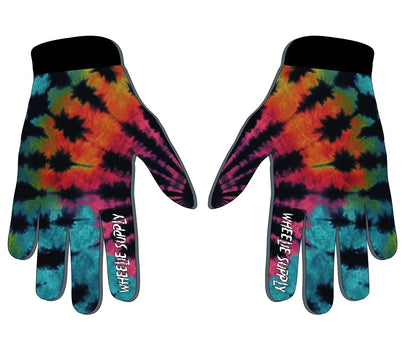 Tie dye gloves